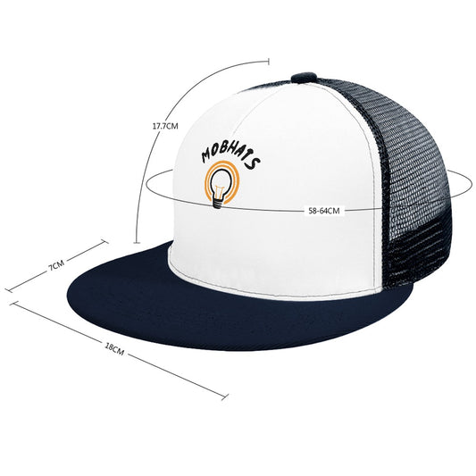 Baseball Cap flat glue rear hollow (multi-color optional)