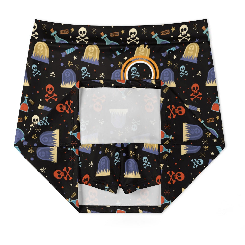 Light proof trouser skirt with pockets