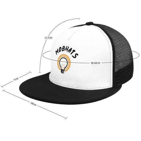 Baseball Cap flat glue rear hollow (multi-color optional)