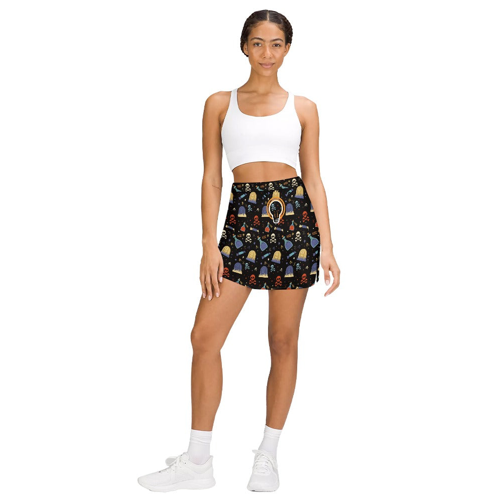 Light proof trouser skirt with pockets