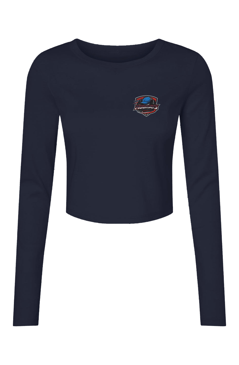 Mobhats Womens Micro Rib LS Baby Tee