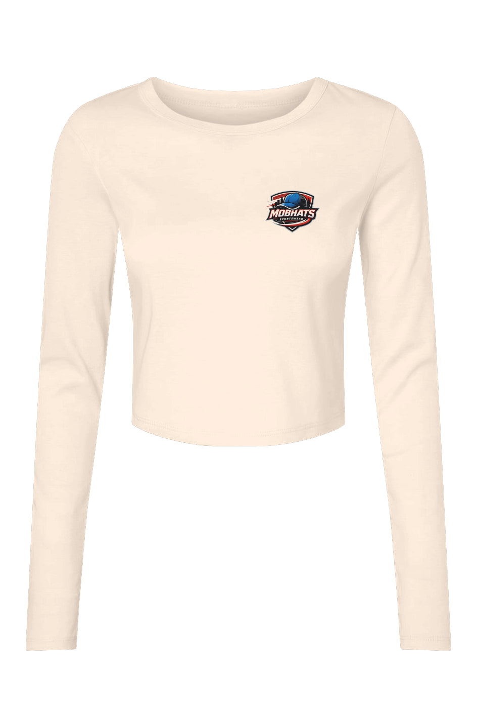 Mobhats Womens Micro Rib LS Baby Tee