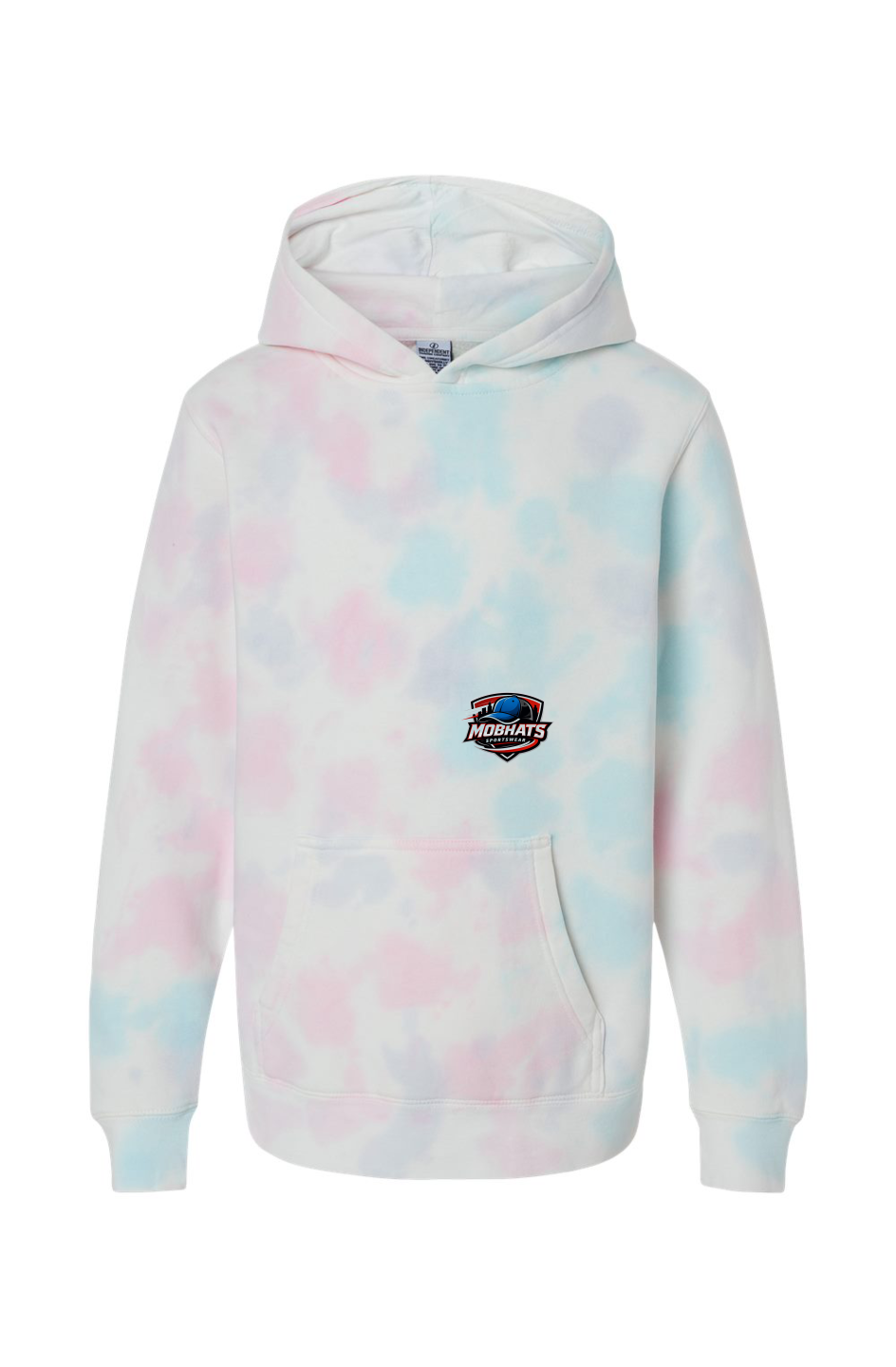 Mobhats Youth Cotton Candy Tie Dye Hoodie